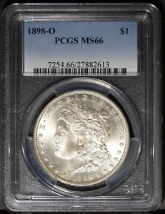 1898-O $1 Silver Morgan Dollar MS 66 PCGS # 27882613 + Bonus - Picture 1 of 2