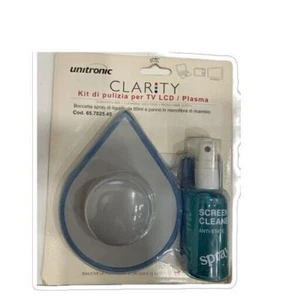 Kit de Nettoyage pour TV LCD Et Plasme Flacon Spray Antistatique Tampon Tissu - Photo 1/1