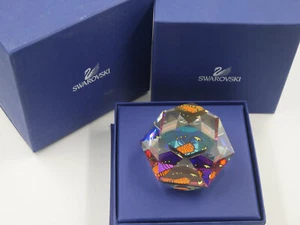 VERY RARE SWAROVSKI CRYSTAL POLYGON ZODIAC PAPERWEIGHT SCORPIO LTD ED BXD 847169 - Picture 1 of 4