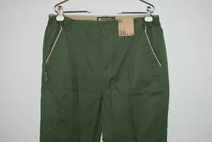 Mountain Warehouse Mens Khaki Lake Trousers Pants Green 36 x 32 NWT - Picture 1 of 7
