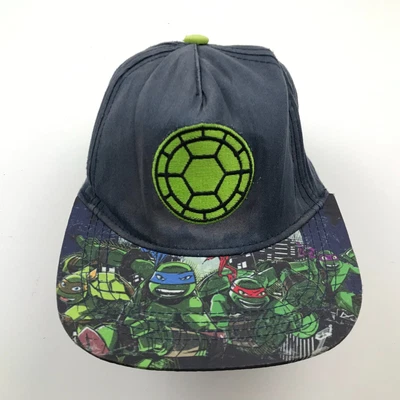 TMNT Gorra Gorra Snapback Juvenil Azul Verde Ajustable Adolescentes Mutantes Tortugas Ninja Foto 1 de 4