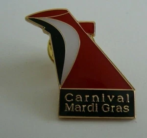 CARNIVAL CRUISE LINES MARDI GRAS HAT FUNNEL PIN - Picture 1 of 9