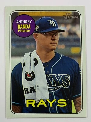 2018 Topps Heritage #714 Anthony Banda Card MC1 - Image 1 of 2