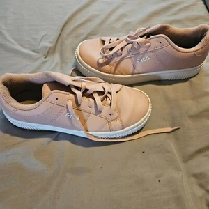 Fila Panache Platform Trainers Womens Size 6 Misty Rose Pink - Picture 1 of 6