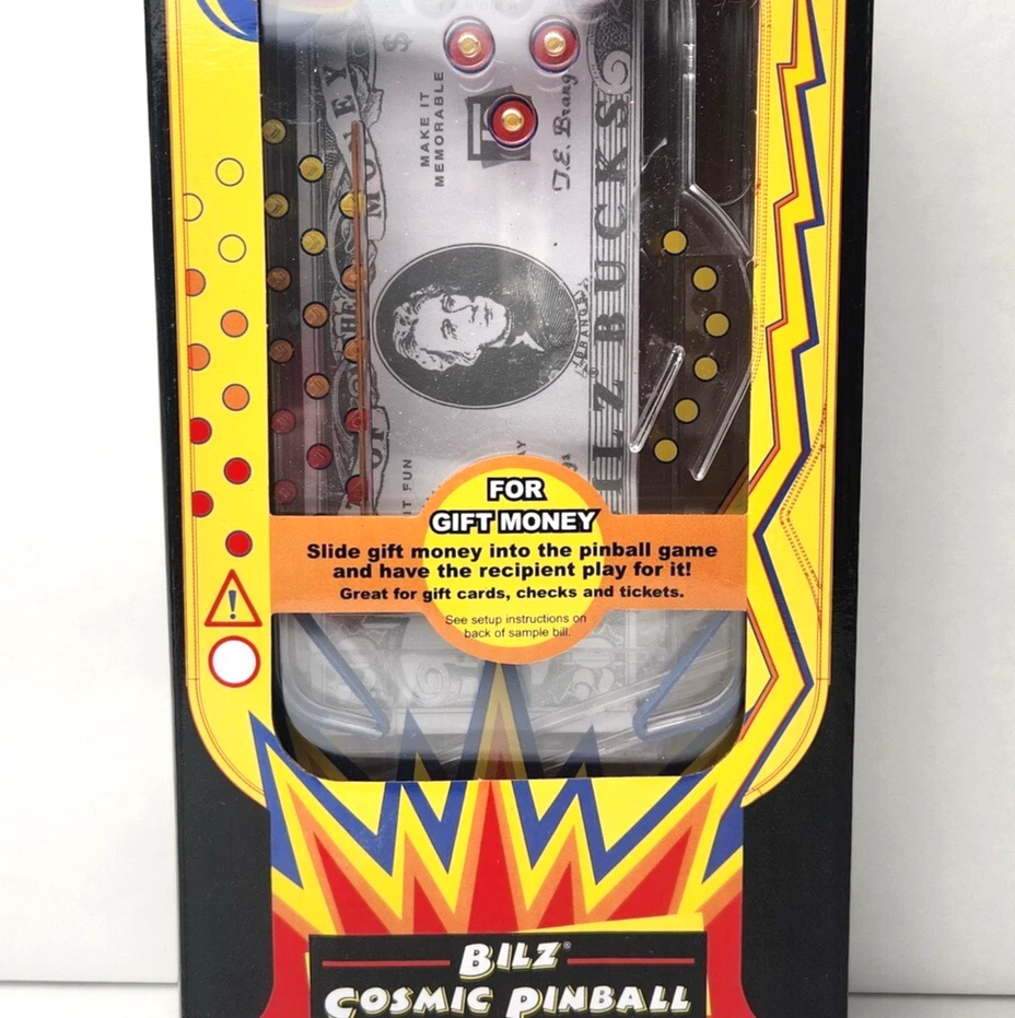 T.e. Briggs 2007 Bilz Cosmic Pinball Money Puzzle Game Cash Certificates