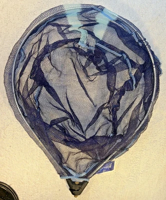 Cabezal de red de aterrizaje LEEDA diamante azul sin nudos 50 x 38 cm sin eje Foto 1 de 4