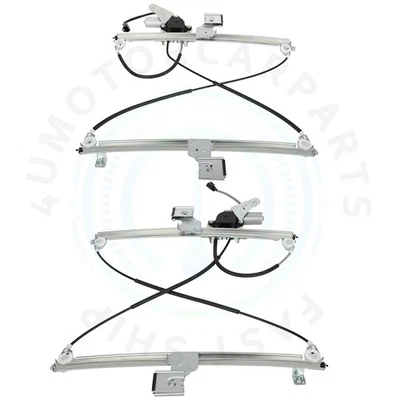 For 2004-2006 GMC Sierra 1500 Rear Left Right Power Window Regulator With Motor - Image 1 of 4