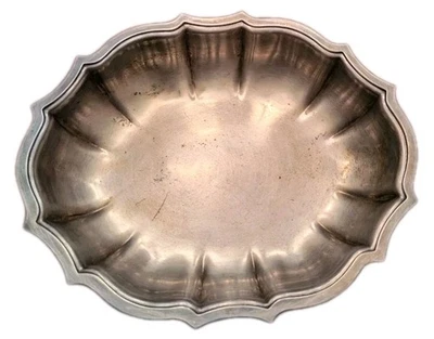 Vintage Chippendale International Silver Company 695 Serving Platter  - Image 1 of 3