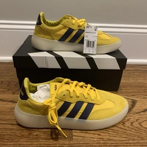 Adidas Barreda Decode Utility Yellow Dark Blue Shoes Sneaker Men's Size 9 JP9668 - Picture 1 of 10