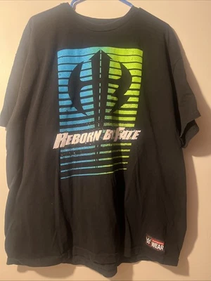 Camiseta Hardy Boyz "Reborn By Fate" WWE WWF TNA Matt Jeff Boys Talla XL 2 Caras Foto 1 de 4