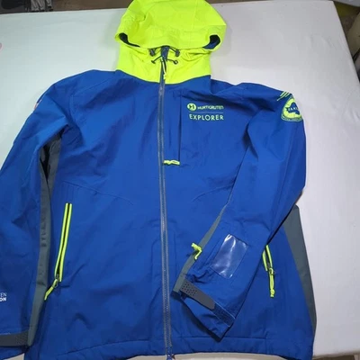 Chaqueta Hurtigruten Para Hombre Mediana Antarctic Tour Explorer Soft Shell Cremallera Completa Foto 1 de 4