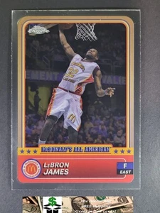 2024 Topps Chrome Mcdonalds Lebron James #50 St Marys - Bild 1 von 2
