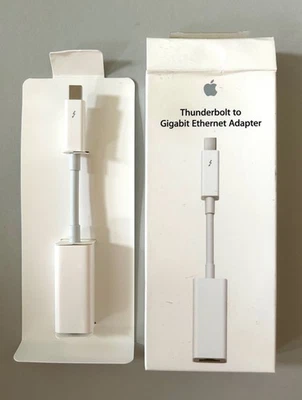 Adattatore originale Apple Thunderbolt to Gigabit Ethernet MD463ZM/A - Errato acquisto - Immagine 1 di 2