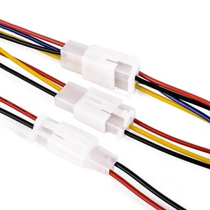 10x KFZ 2/3/4Polig mit Kabel Steckverbinder Auto Stecker Wasserdicht Verbinder - Bild 1 von 12