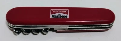 MARLBORO ADVENTURE TEAM VICTORINOX SWISS ARMY KNIFE STAINLESS RED MULTI TOOL - Image 1 of 4
