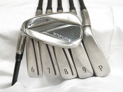 Used LH TaylorMade Stealth Iron Set 6-PW,AW Fujikura Ventus 6-R Regular Flex R - Image 1 of 4