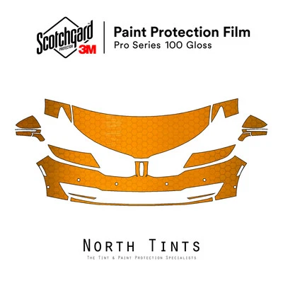 Lincoln MKX 2016-2018 3M PRO Series предварительно нарезанная защитная пленка прозрачный бюстгальтер PPF - Изображение 1 из 4