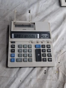 Electronic Printing Calculator ~ Citizen CX-80s - Picture 1 of 2