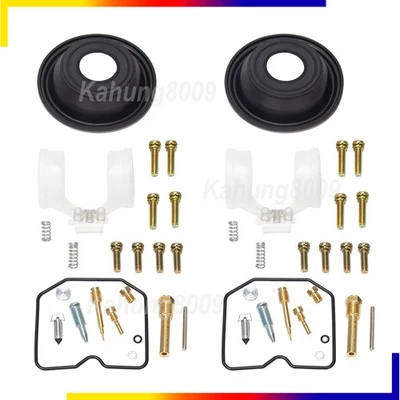 2X Kit de reparación de carburador diafragma flotador para KAWASAKI Vulcan 500 EN500A 1991-95 Foto 1 de 4