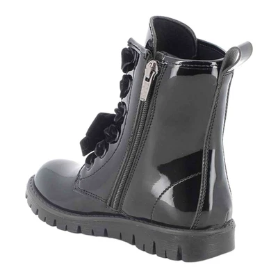 Stivaletti Anfibi Primigi da bambina nero con zip 8866211 - Immagine 1 di 3