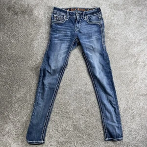Buckle Rock Revival Jeans "Sundee" Mid-Rise Easy Skinny Gr. 26 - Bild 1 von 17