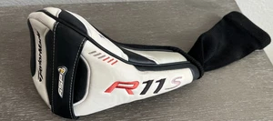 TaylorMade R11s ASP Driver Golfschläger Head Cover weiß & schwarz - Bild 1 von 5