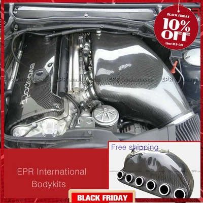 For BMW 00-06 E46 M3 3Series 2Door Coupe Convertible Carbon fiber Intake Air Box - Image 1 of 4