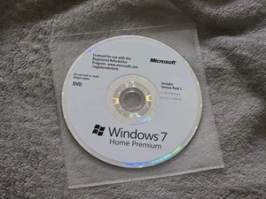 DVD SP1 Windows 7 Home Premium - *sans clé de produit* - 6/11 x17-57785-01 - Neuf - Photo 1/3