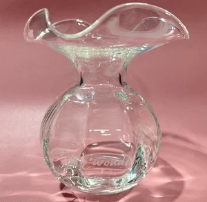 Vietri Engraved Glass Vase 50 Wonderful Years Together Golden Anniversary Gift - Picture 1 of 11