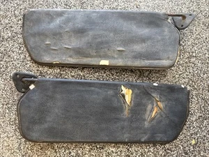 1973-91 Chevy Squarebody K5 Blazer Suburban C/K-10-30 Sun Visor Recovered Black - Picture 1 of 3