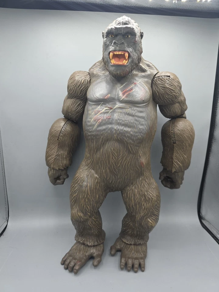 Figura de acción King Kong Skull Island grande gigante posable juguete 2016 Lanard 18" Foto 1 de 1