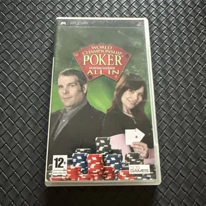 World Championship Poker Featuring Howard Lederer All In - Sony PSP Complet FR - Imagen 1 de 3