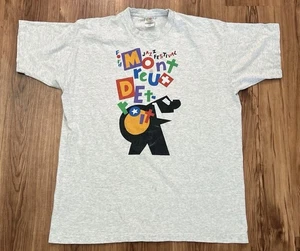 Rara maglietta Ford Montreux Detroit Jazz Festival Art 1996 vintage 2XL bianca anni 90  - Foto 1 di 11