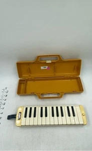 Yamaha P-25D Yellow Melodica Pianica Piano With Carying Hard Case - Picture 1 of 8