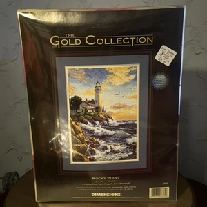 Dimensions Gold Collection Counted Cross Stitch Kit Rocky Point 11" x 17" - Bild 1 von 4