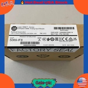 Sealed AB 5069-IF8 /A Compact 5000 Analog Input Module 5069IF8 US Free Tax - Picture 1 of 5