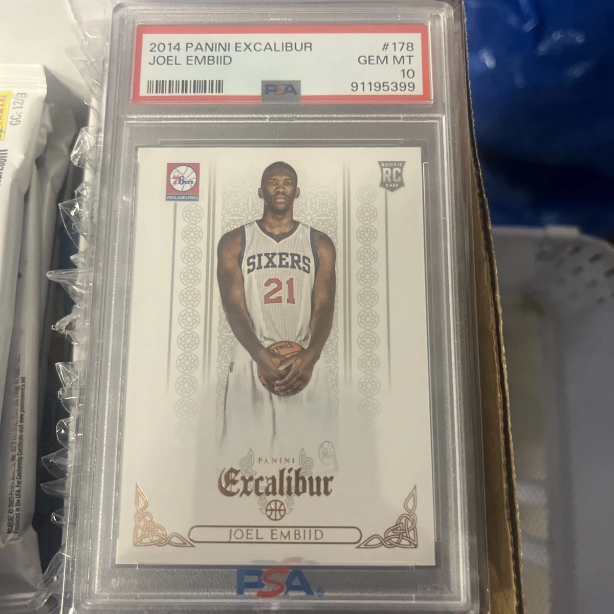 Joel Embiid 10 Graded Basketball Rookie Sports Trading Cards