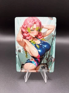 Mitsuri Demon Slayer Waifu Card TCG Full Art Waifu Legends Custom - Bild 1 von 2