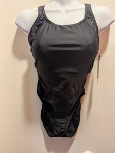 Speedo Women's One-Piece Swimsuit - Black, Size 8/34 (8191481001) - Picture 1 of 11