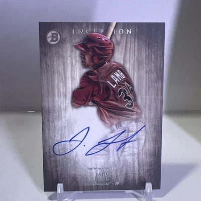 2014 Bowman Inception Prospect Auto Jake Lamb #PA-JL - Image 1 of 2