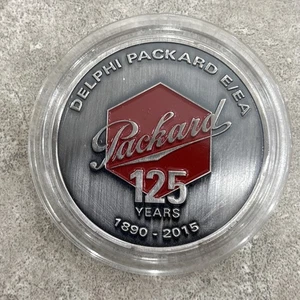 Delphi Packard E/EA Moneta Eccellenza 30 Anniversario Medaglia Packard 125 Anni - Foto 1 di 3