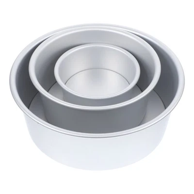  3 Pcs Vassoio Per Torte Stampi Da Forno Stampo Di Cottura Antiaderente - Immagine 1 di 4