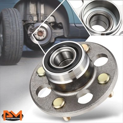 Conjunto de cojinete de cubo de rueda trasera izquierda derecha para Honda Civic CRX/Acura EL 85-00 Foto 1 de 4