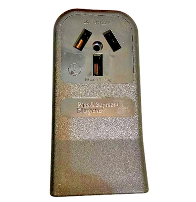 Pass & Seymour 385 50 Amp 3 Polos 125/250V Montaje en Superficie Rango Receptáculo NUEVO Foto 1 de 4