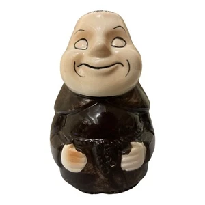 Vtg McWilliams Matchbox Holder Cream Sherry Friar Tuck Japan Made Nibbles 8.5cm - Picture 1 of 9