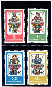 Tarjetas de juego alemanas ALEMANIA (este) 1967 CV $4,75 - Imagen 1 de 1