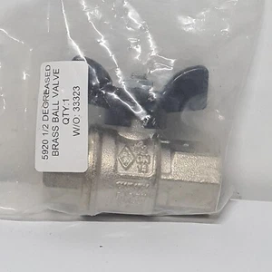 Kugelhahn 20 mm Außengewinde DZR Messing schwarzer Griff - Bild 1 von 3