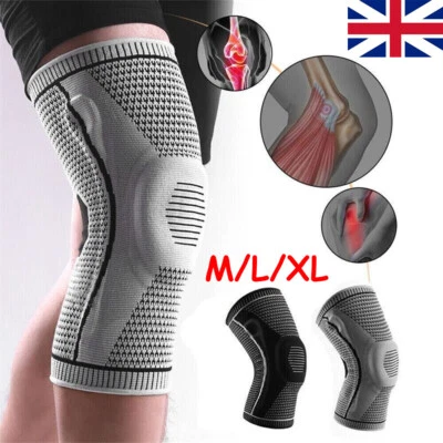 E-HOMEBESTBUY The Ultra Knee Elite Knee Sleeve Brace Total Compression Orthotics for Sports