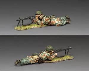 PARACAIDISTA KING & COUNTRY LUFTWAFFE LW080 MG42 PRONE GUNNER - Imagen 1 de 1