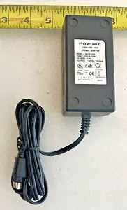 Genuine PowDec 12V 1000mA 12W Circular 6-Pin AC Power Adapter PSU WP10120I - Picture 1 of 2